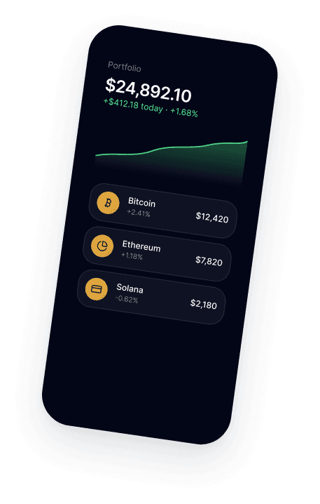 CDNT Crypto Portfolio Interface